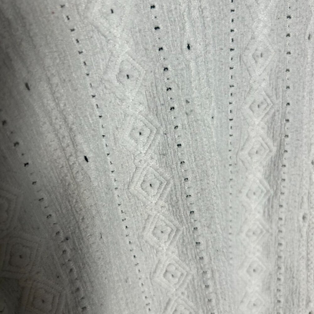 Lace-Style Button Up - Picture 6 of 6